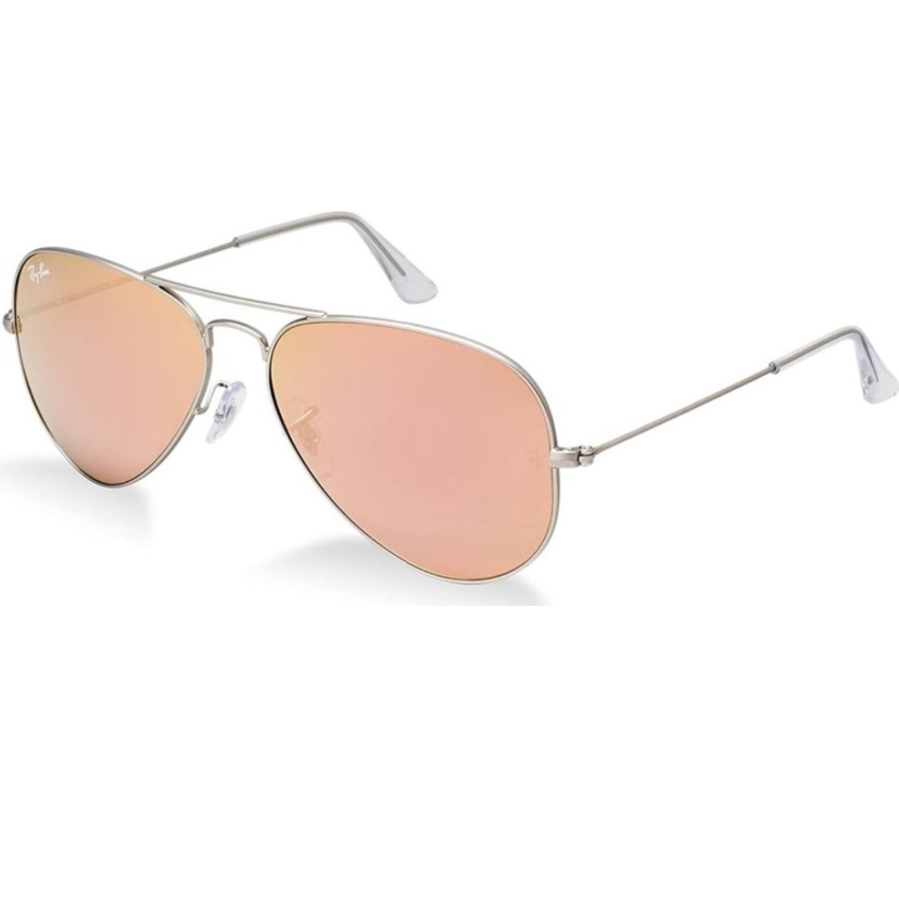 Pink Mirrored Ray Ban Aviator Sunglasses